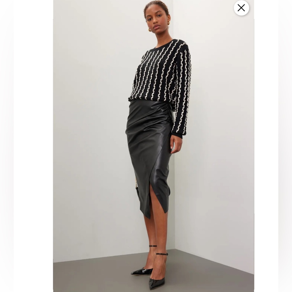 Jason Wu x RTR Side Ruched Skirt, Size: 10